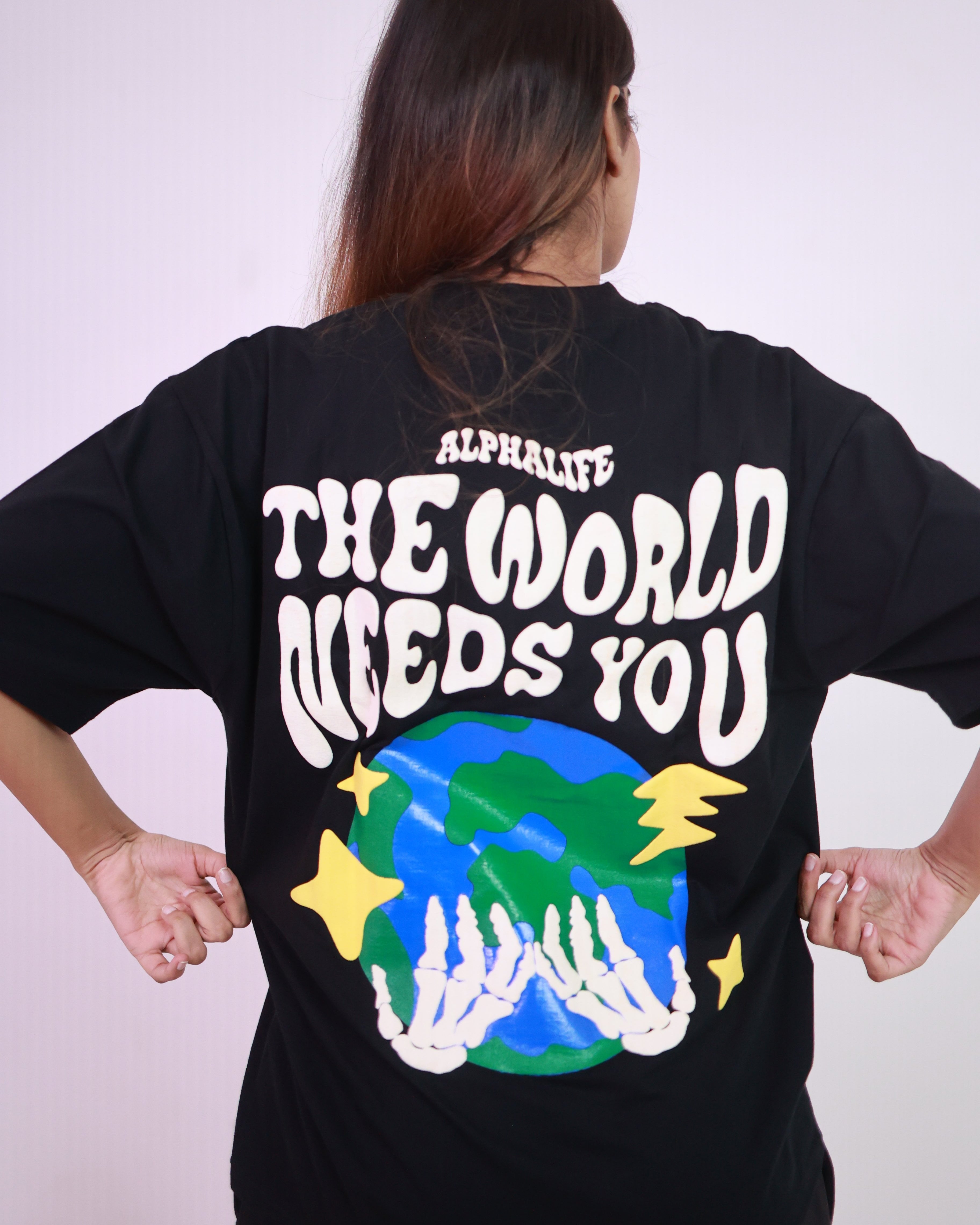 World Needs You Tee