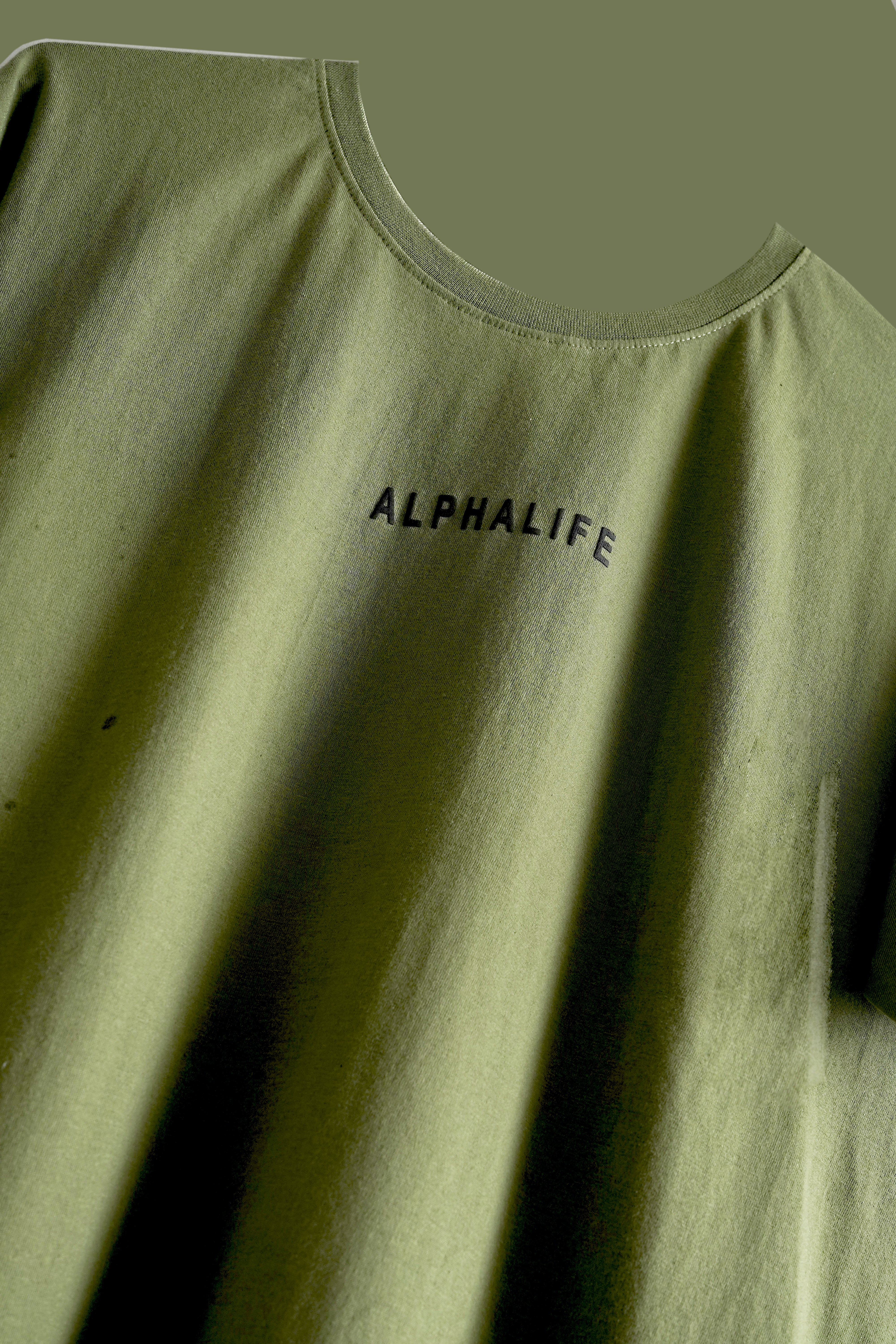 Core Basic Tee - Olive Green