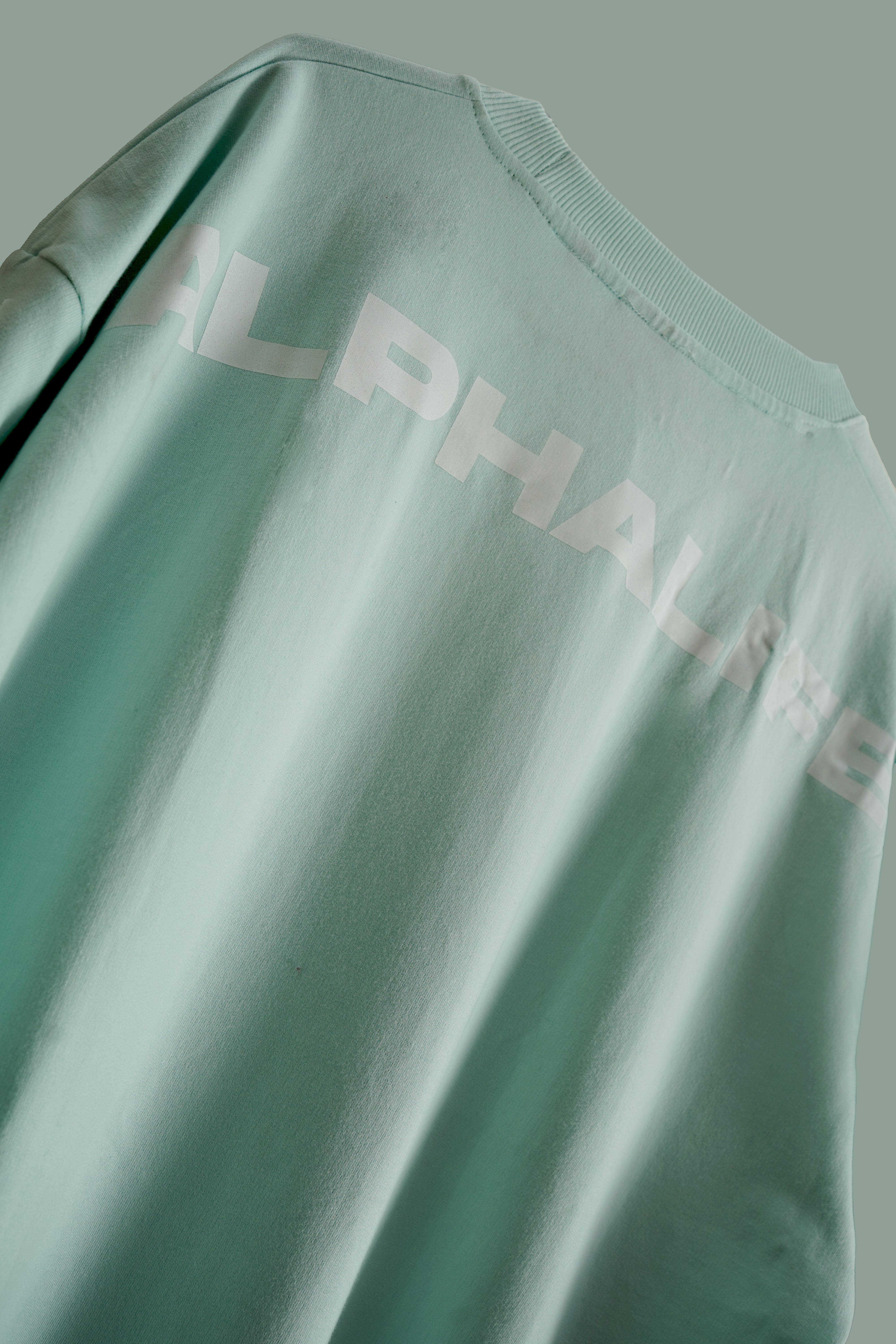 Core Oversized Tee - Aqua