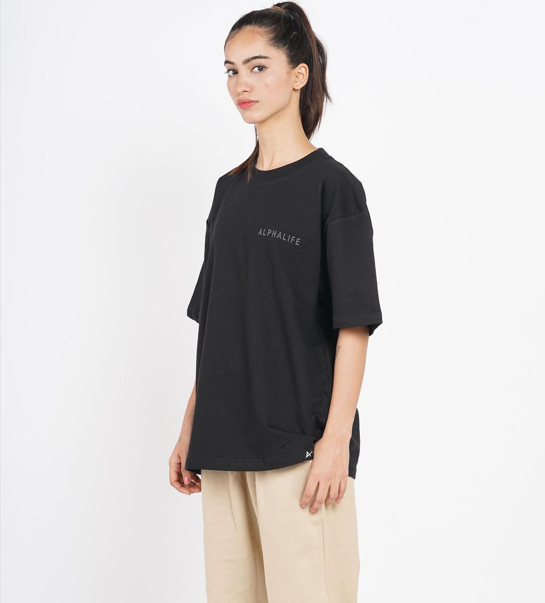 Core Oversized Tee - Black