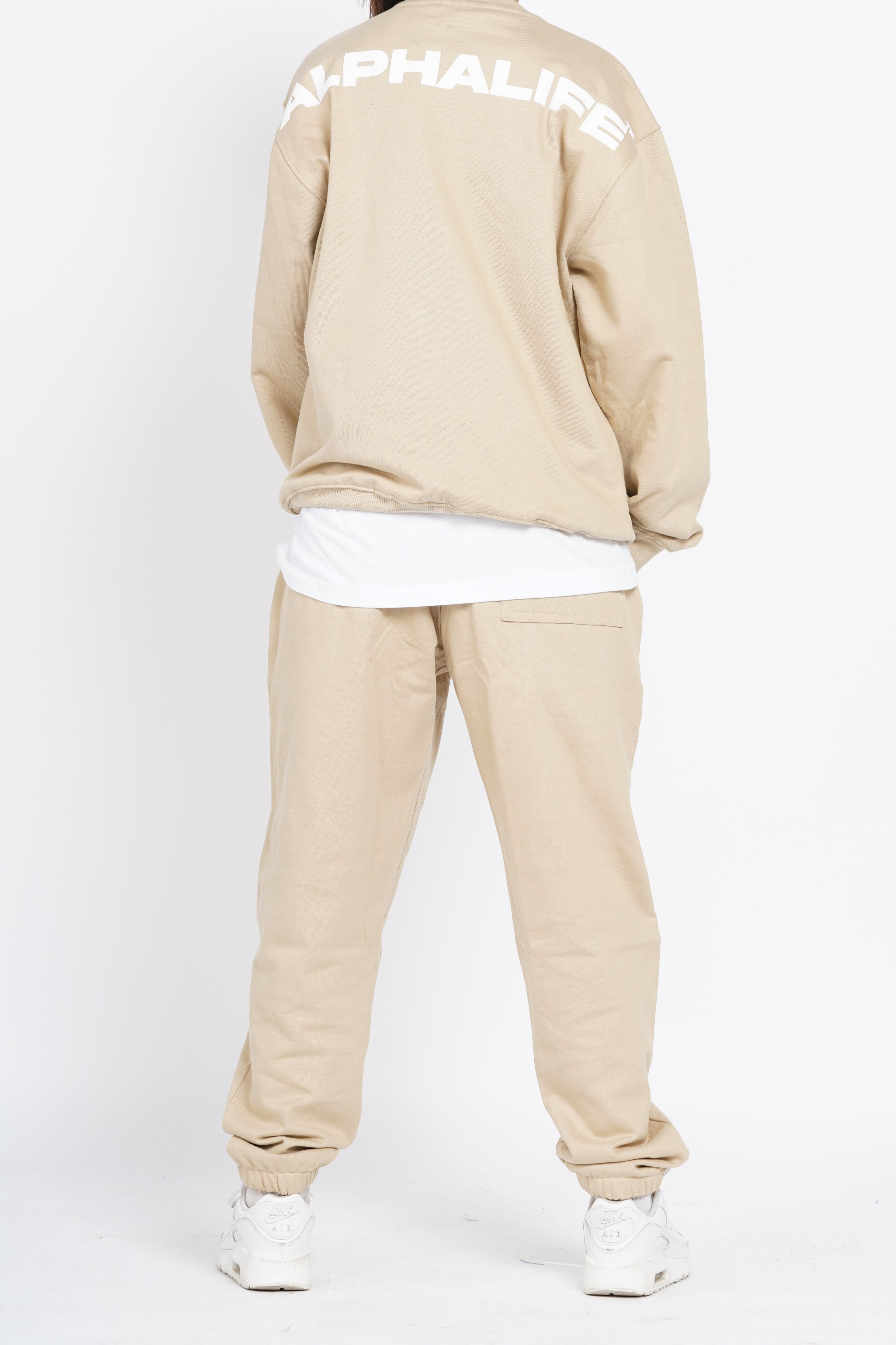 Signature Joggers - Cream